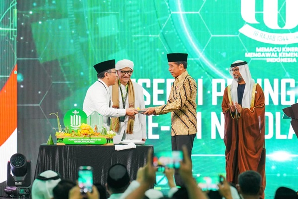 Berita Foto Panglima TNI Hadiri Acara Harlah Ke 101 Tahun Nahdlatul Ulama di Yogyakarta