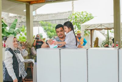 Bobby Nasution dan Kahiyang Ayu Menggunakan Hak Suaranya pada Pilpres 2024