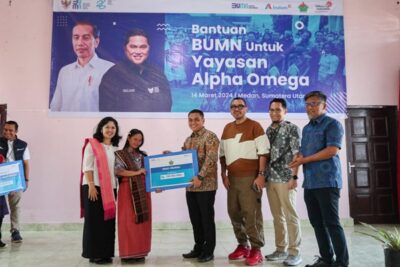 PTPN IV Peduli, Berikan Bantuan pada Yayasan Disabilitas di Tanah Karo