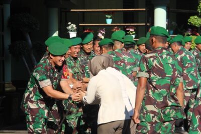 Dandim 0808/Blitar Menggelar Acara Halalbihalal dengan Anggota
