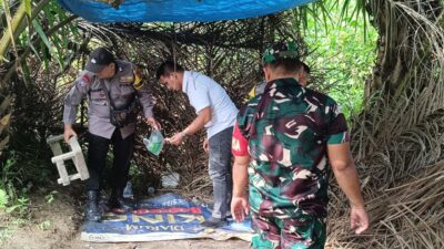 Polres Langkat Bersama Instansi Terkait Gerebek Sarang Narkoba di Langkat, Gubuk Transaksi Dirobohkan dan Dibakar