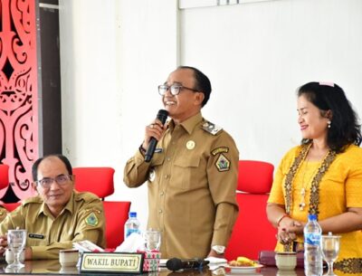 Wabup Ariston Tua Sidauruk Menjalin Silaturahmi dengan Pejabat Pemkab Samosir