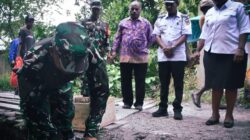 Perkuat Konektivitas Wilayah, Kodim 1710/Mimika Ground Breaking 6 Jembatan Garuda